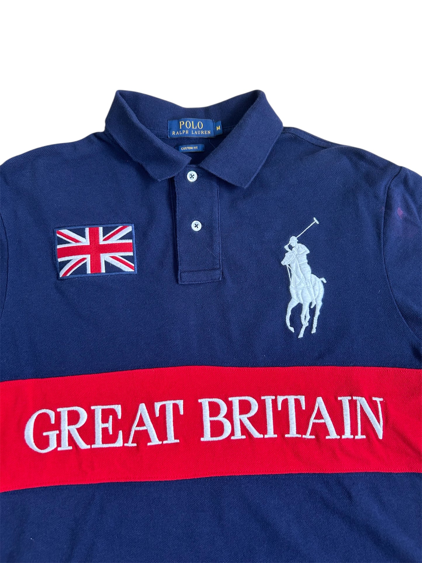 Polo Ralph Lauren Big Pony "GREAT BRITAIN" Country Polo