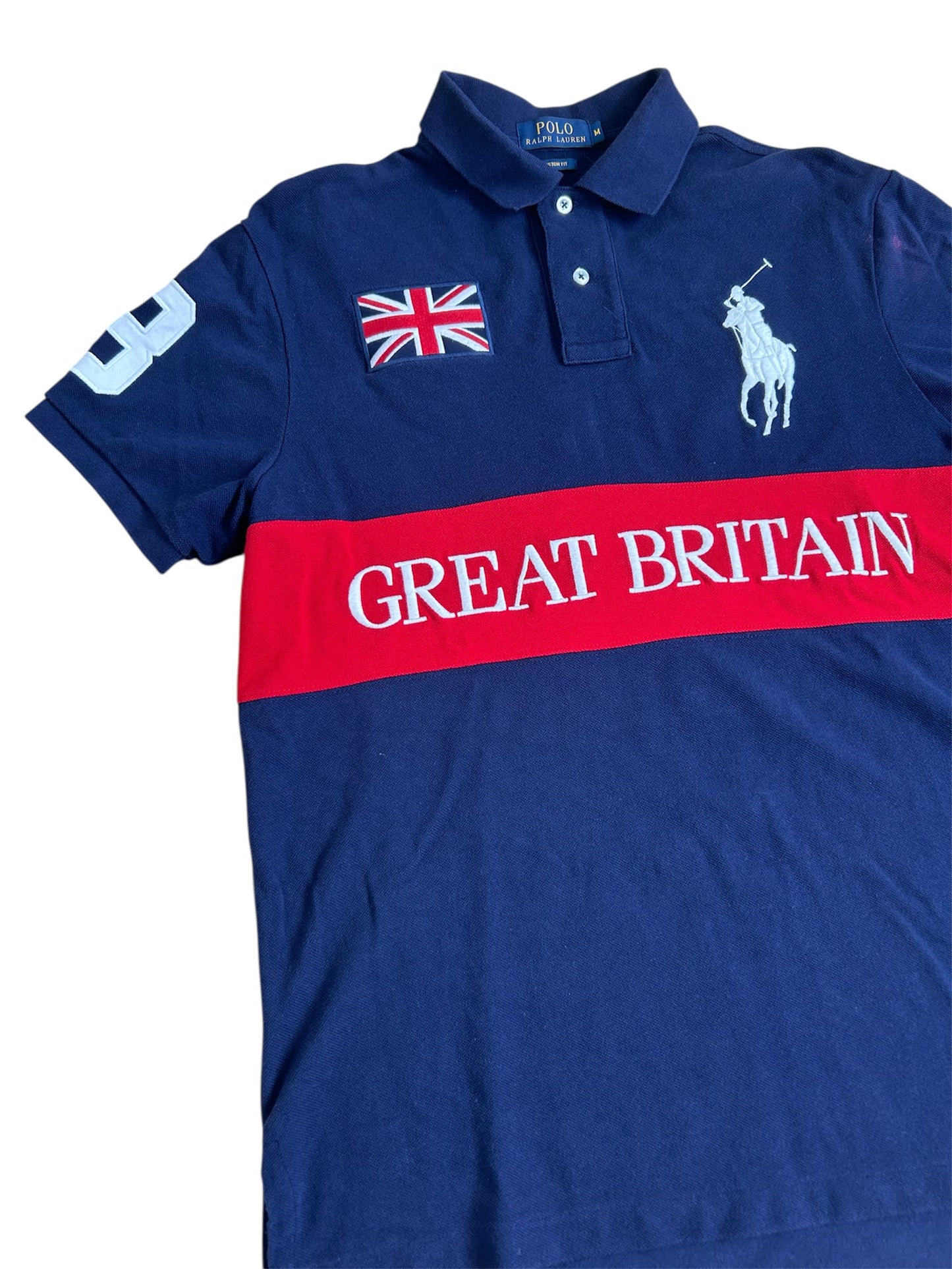 Polo Ralph Lauren Big Pony "GREAT BRITAIN" Country Polo