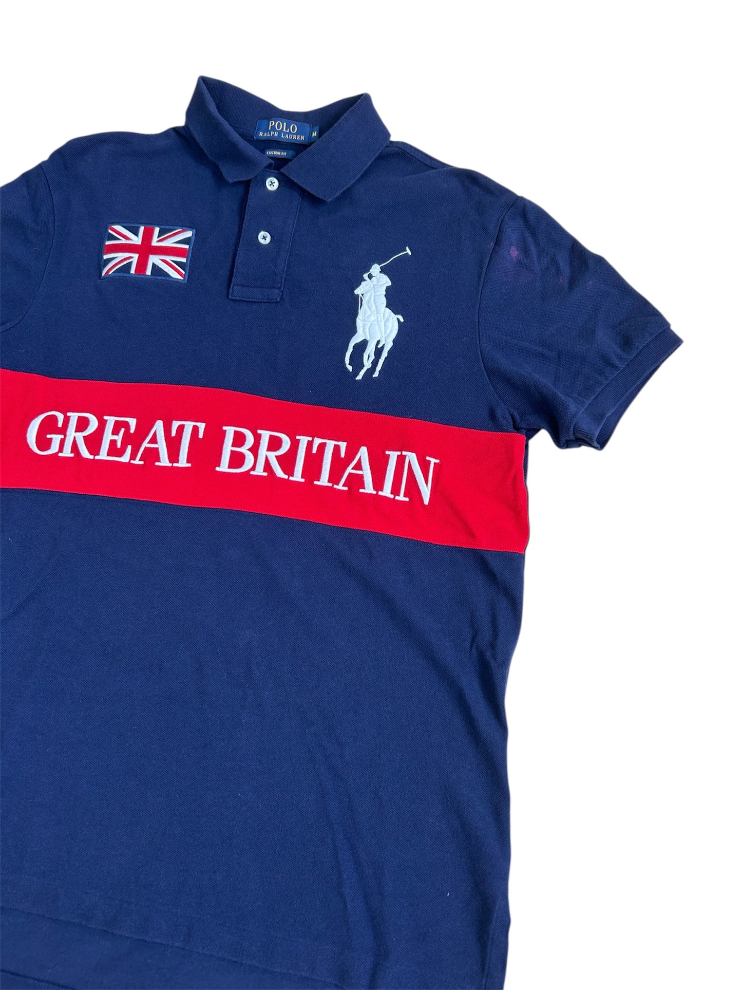 Polo Ralph Lauren Big Pony "GREAT BRITAIN" Country Polo
