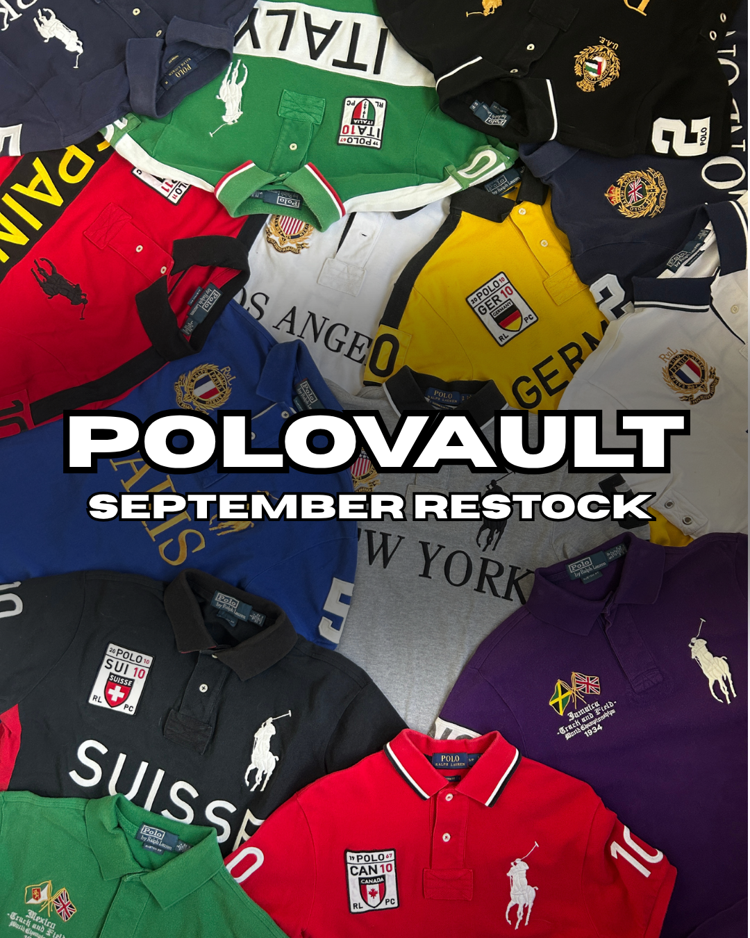 SEPTEMBER RESTOCK