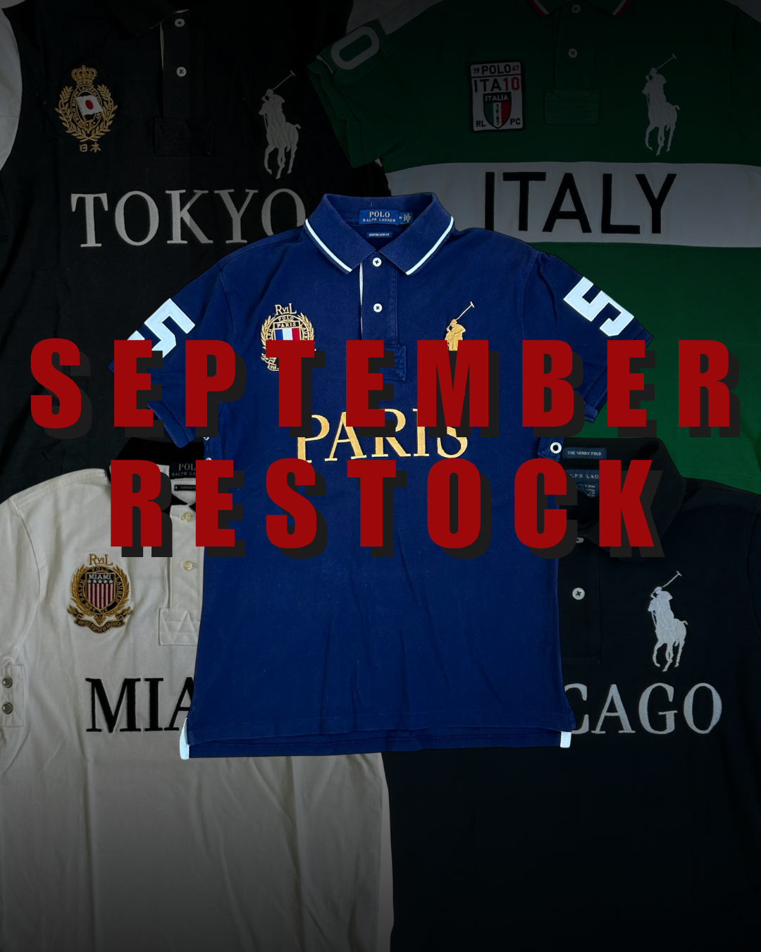 SEPTEMBER RESTOCK