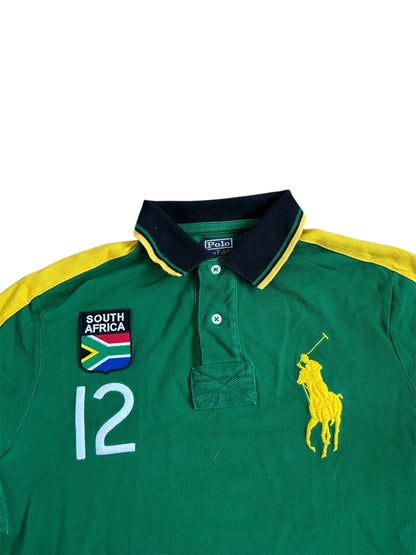 Polo Ralph Lauren Big Pony avec drapeau « Afrique du Sud »