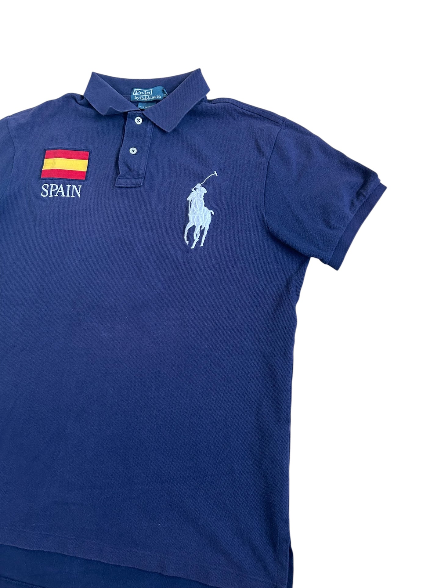 Polo Ralph Lauren Big Pony avec drapeau « Espagne »