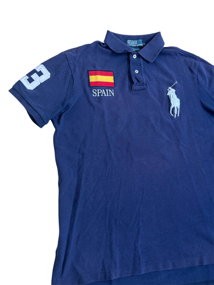 Polo Ralph Lauren Big Pony avec drapeau « Espagne »