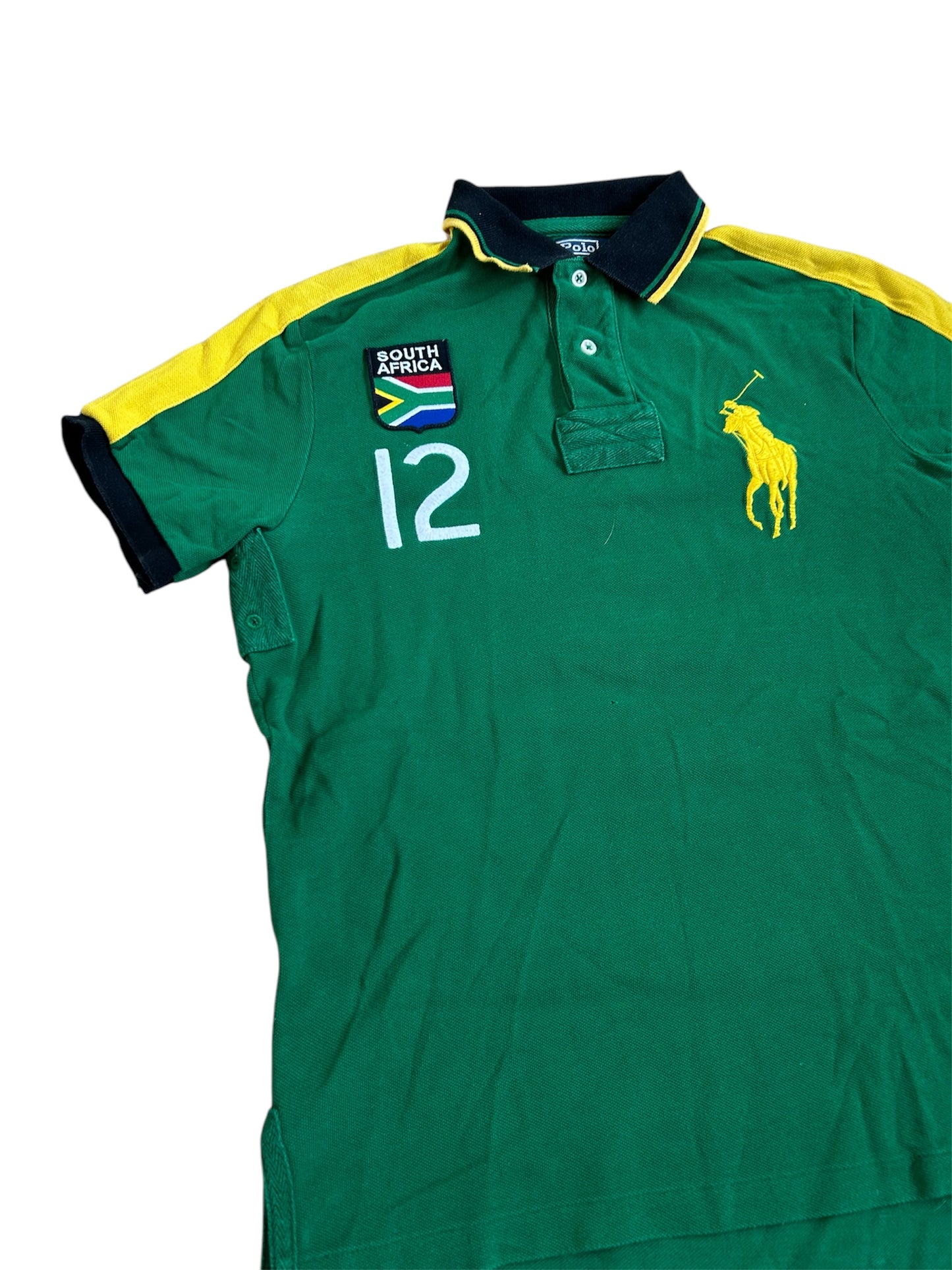 Polo Ralph Lauren Big Pony avec drapeau « Afrique du Sud »