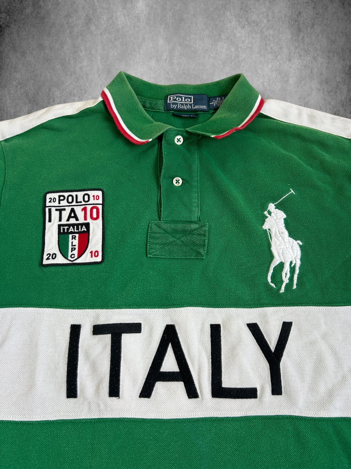 Polo Ralph Lauren Big Pony Polo País "ITALIA"