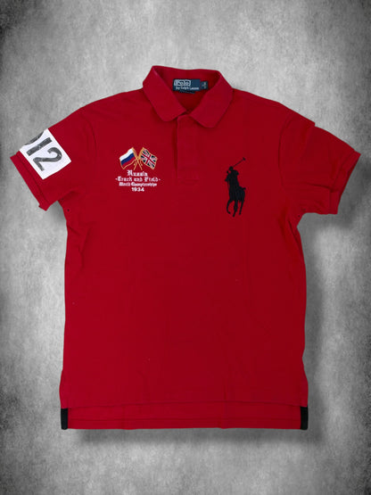 Polo Ralph Lauren Big Pony "RUSSIA" Track & Field Polo