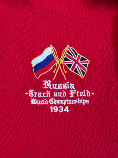 Polo Ralph Lauren Big Pony "RUSSIA" Track & Field Polo