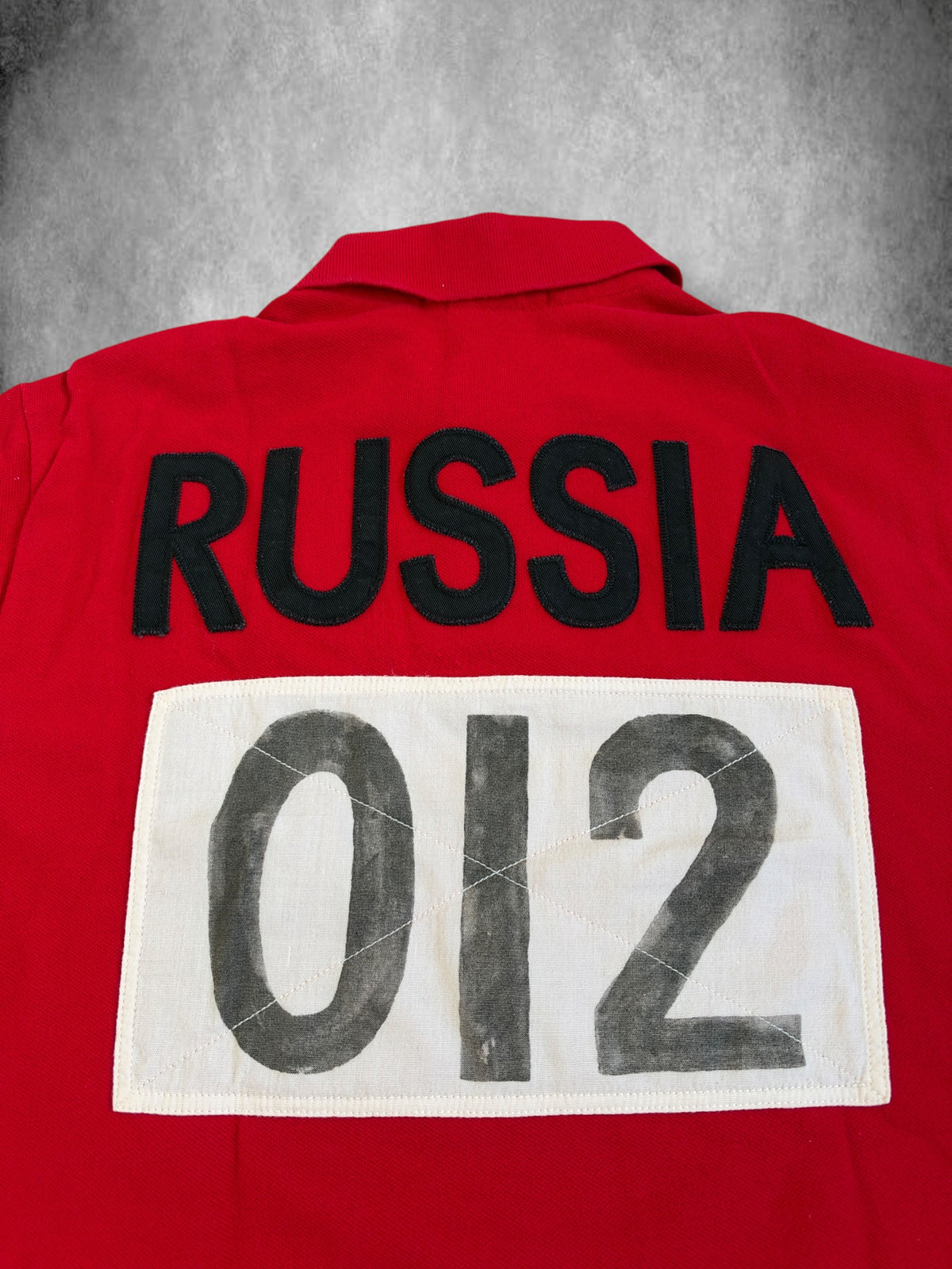 Polo Ralph Lauren Big Pony "RUSSIA" Track & Field Polo