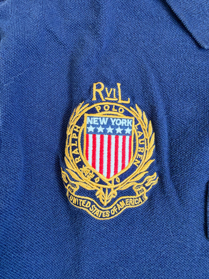 Polo Ralph Lauren Big Pony "NEW YORK" City Longsleeve Polo