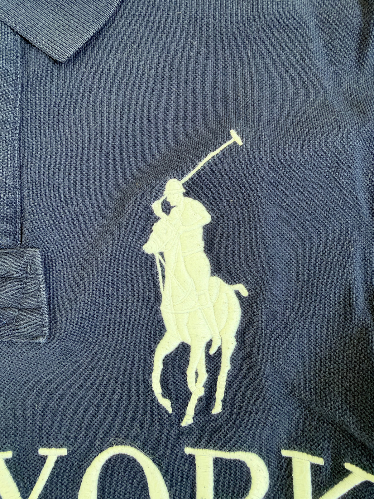 Polo Ralph Lauren Big Pony "NEW YORK" City Longsleeve Polo