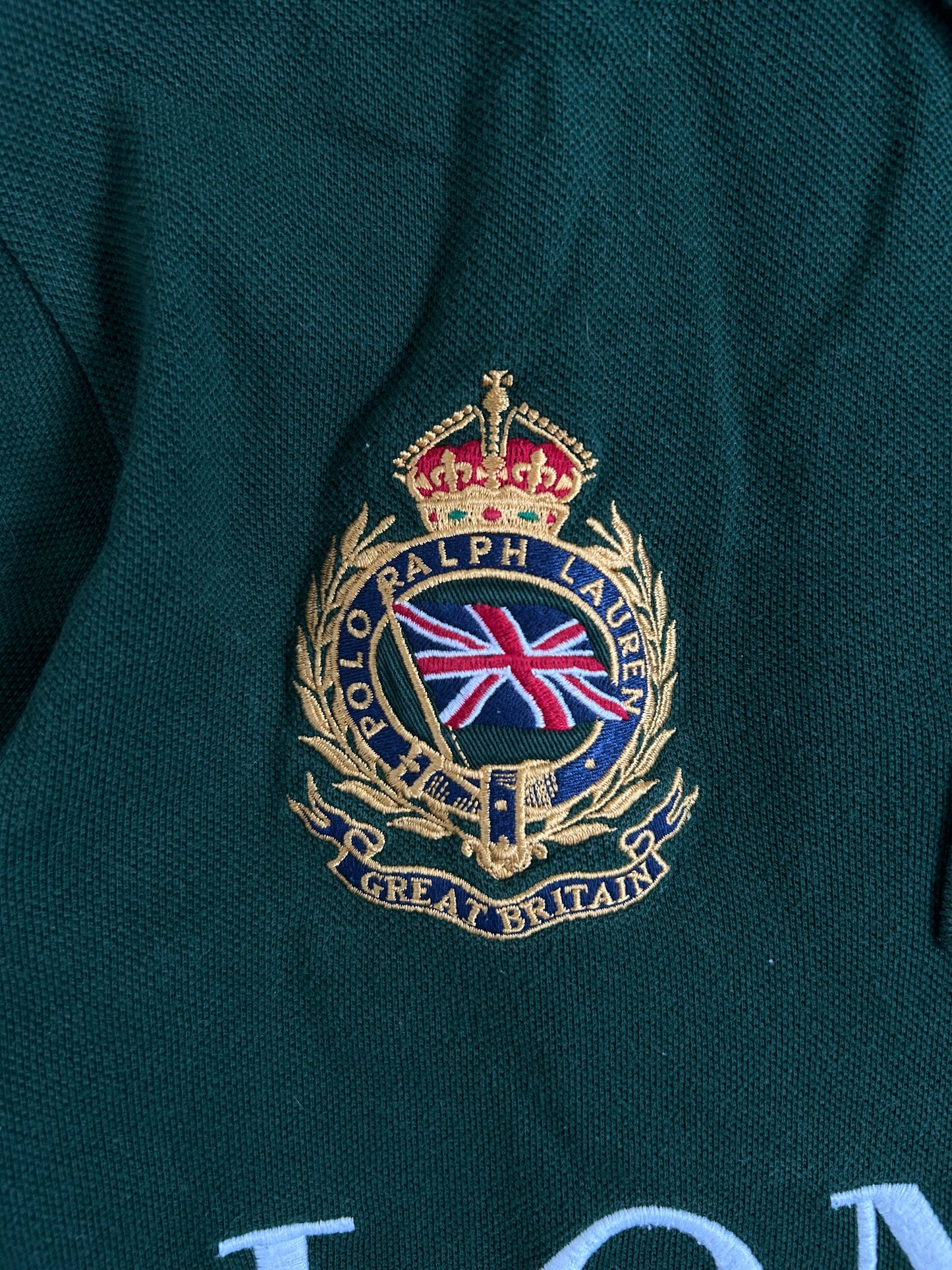 Polo Ralph Lauren Big Pony "LONDON" Longsleeve City Polo