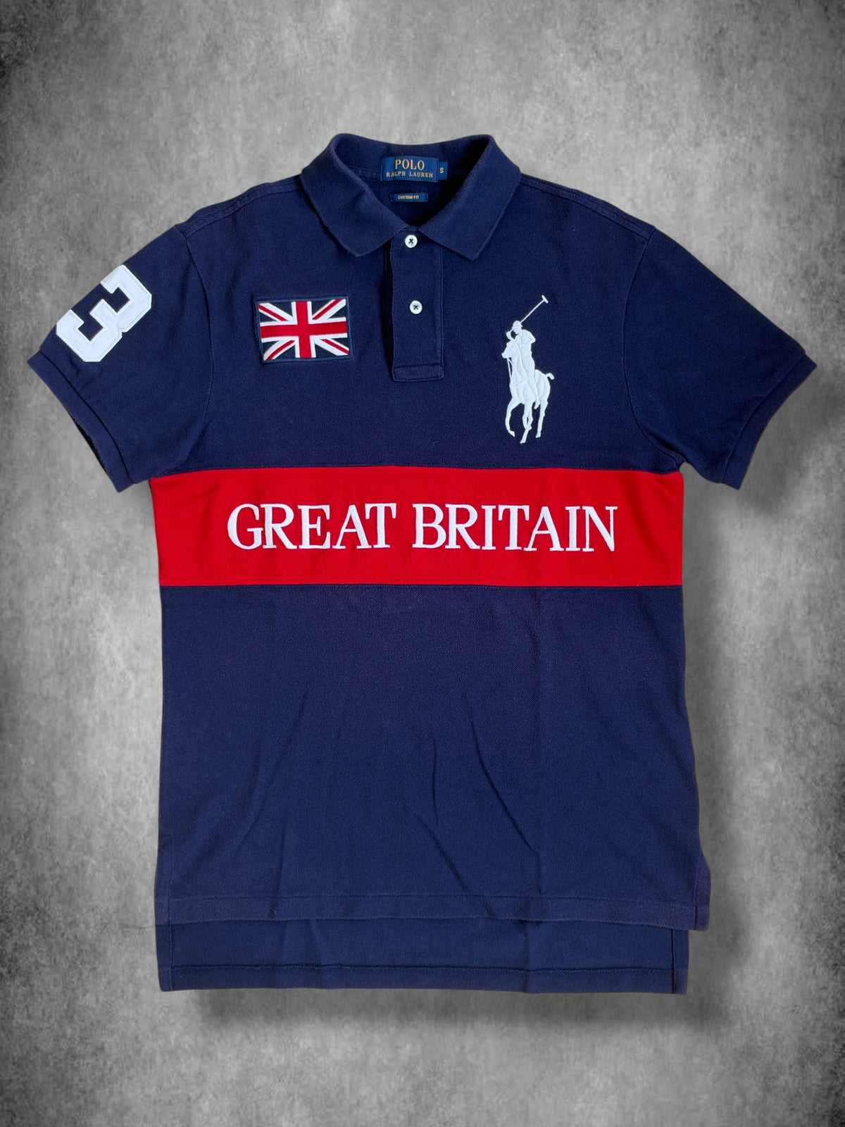 Polo Ralph Lauren Big Pony "GREAT BRITAIN" Country Polo