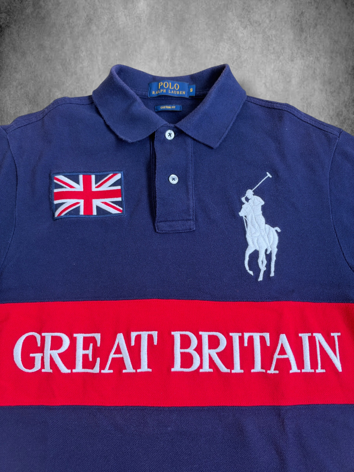 Polo Ralph Lauren Big Pony "GREAT BRITAIN" Country Polo