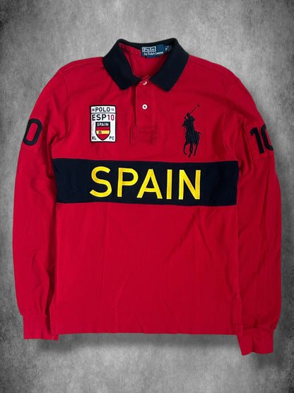 Polo Ralph Lauren Big Pony "SPAIN" Country Longsleeve Polo