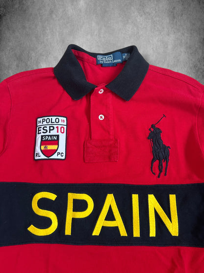 Polo Ralph Lauren Big Pony "SPAIN" Country Longsleeve Polo
