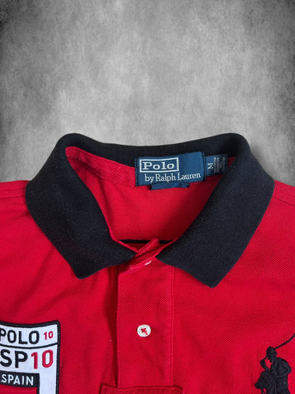 Polo Ralph Lauren Big Pony "SPAIN" Country Longsleeve Polo