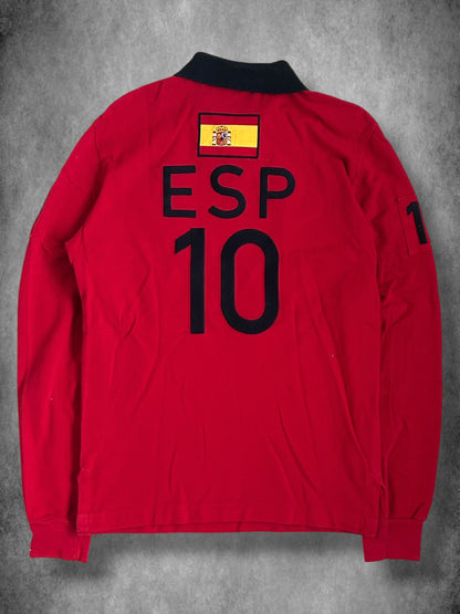 Polo Ralph Lauren Big Pony "SPAIN" Country Longsleeve Polo