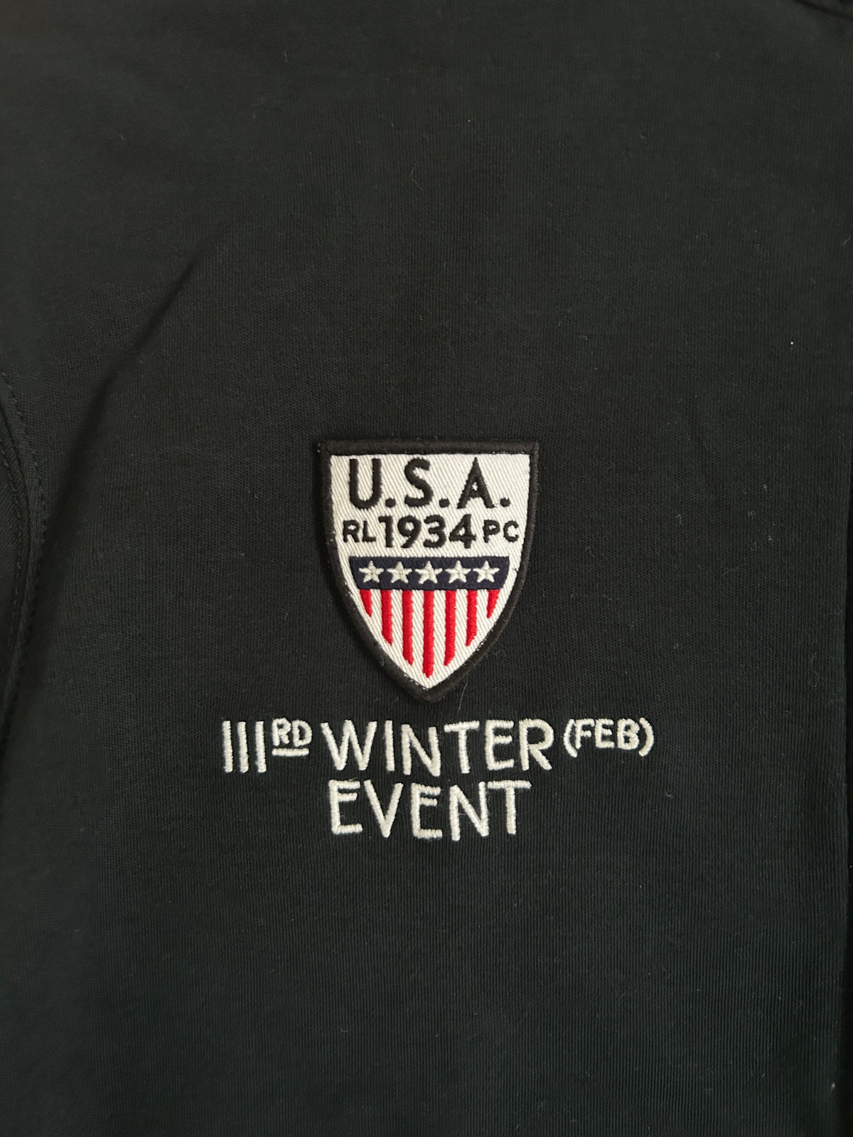 Polo Ralph Lauren Big Pony "USA" Winter Event Zipper Sweater