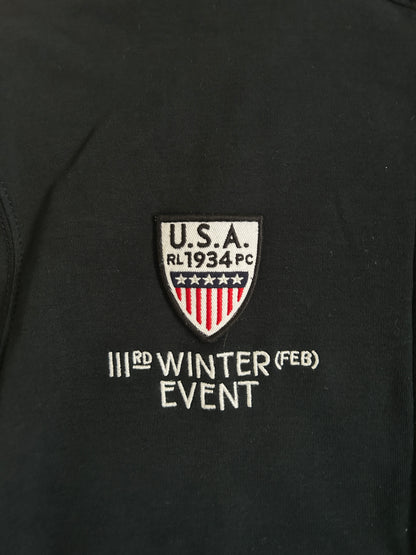 Polo Ralph Lauren Big Pony "USA" Winter Event Zipper Sweater
