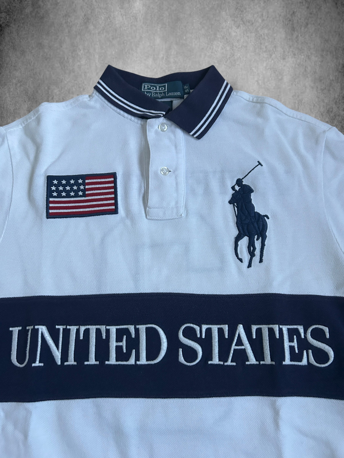 Polo Ralph Lauren Big Pony "UNITED STATES" Country Polo