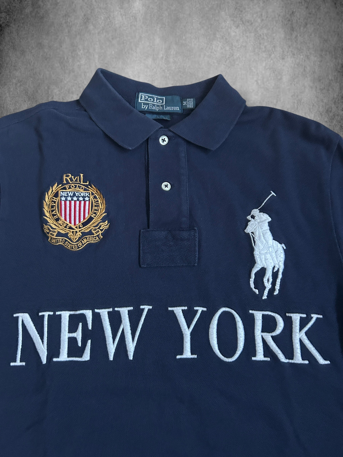 Polo Ralph Lauren Big Pony "NEW YORK" City Polo