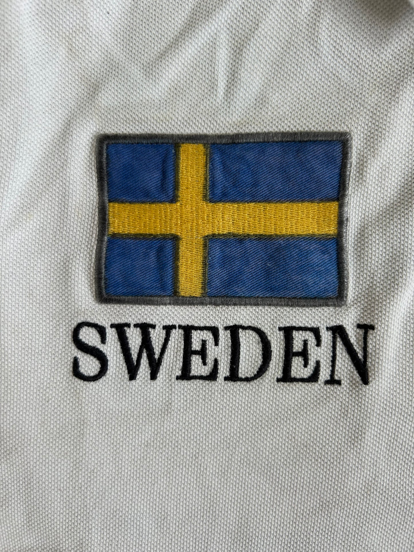 Polo Ralph Lauren Big Pony con la bandera "SUECIA"