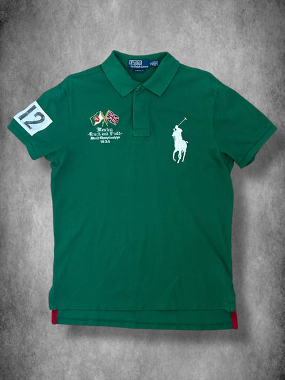Polo Ralph Lauren Big Pony "MEXICO" Track & Field Polo