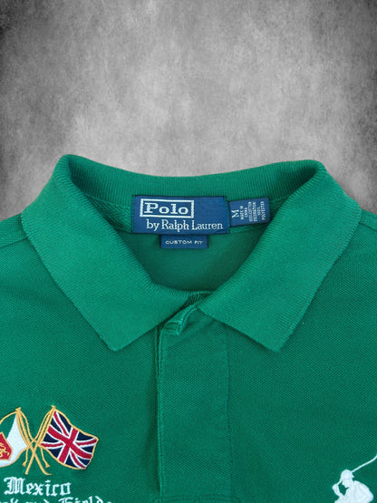 Polo Ralph Lauren Big Pony "MEXICO" Track & Field Polo
