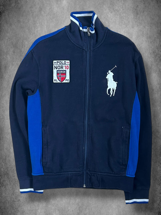 Polo Ralph Lauren Big Pony "NORWAY" Country Zipper Sweater