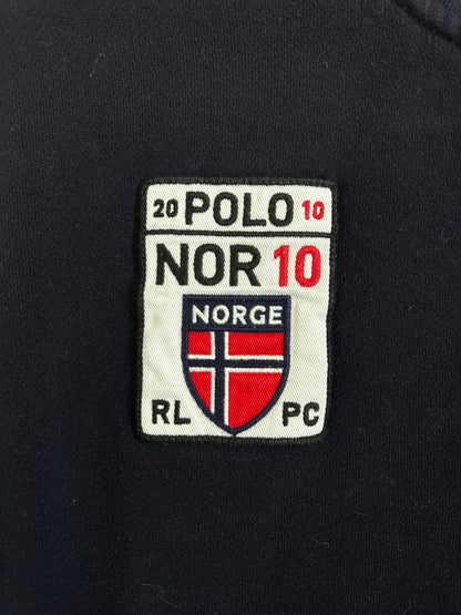 Polo Ralph Lauren Big Pony "NORWAY" Country Zipper Sweater