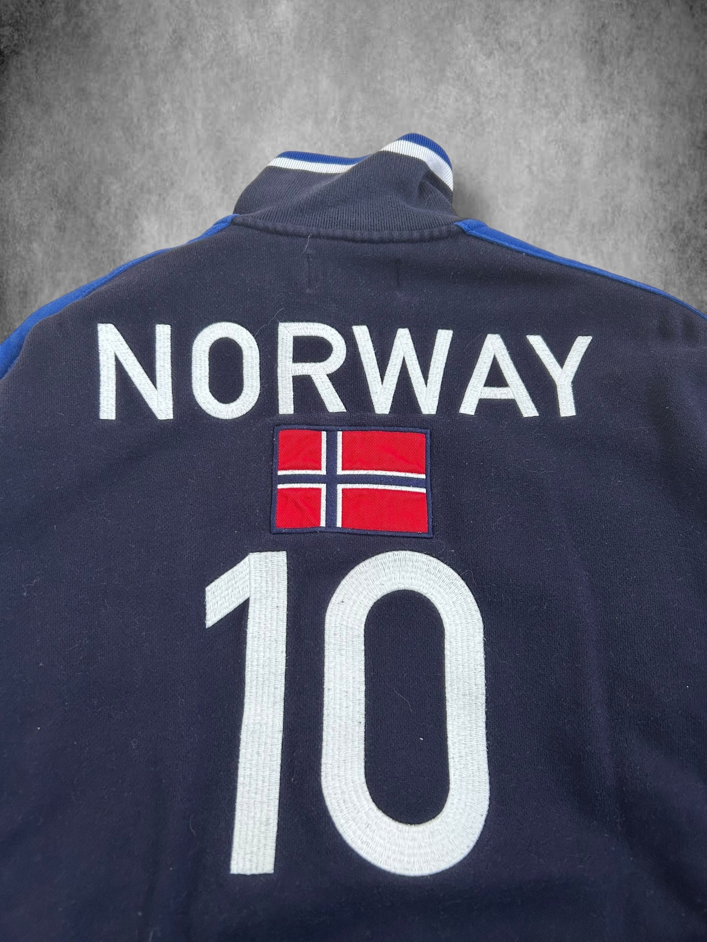 Polo Ralph Lauren Big Pony "NORWAY" Country Zipper Sweater