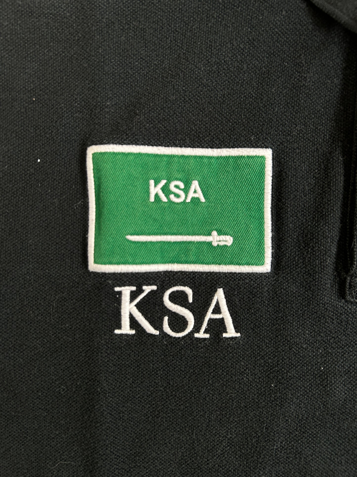 Polo Ralph Lauren Big Pony "KSA" Flag Polo