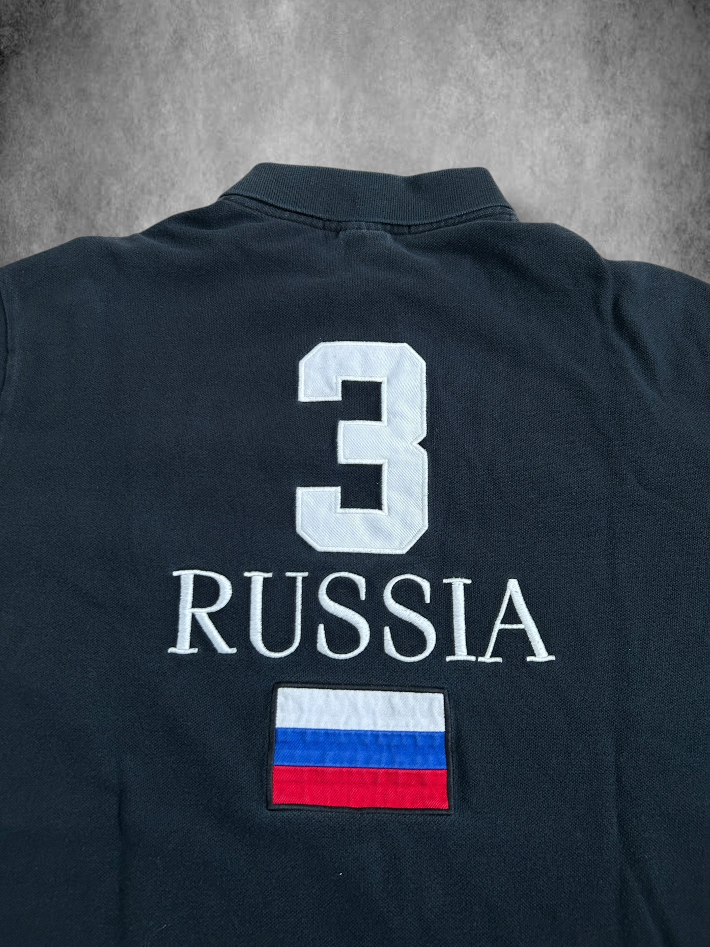 Polo Ralph Lauren Polo con la bandera "RUSSIA" de Big Pony