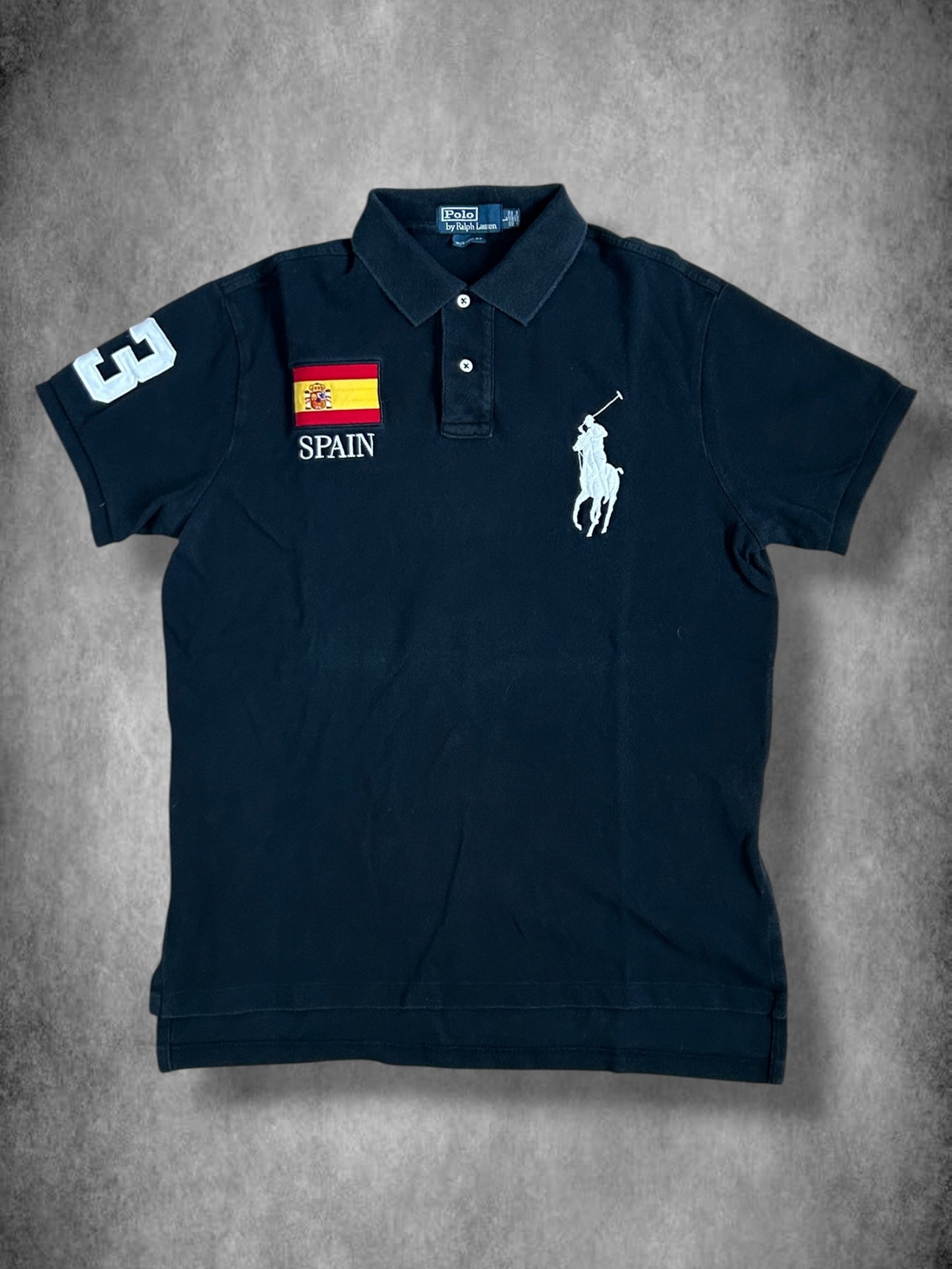Polo Ralph Lauren Big Pony "SPAIN" Flag Polo