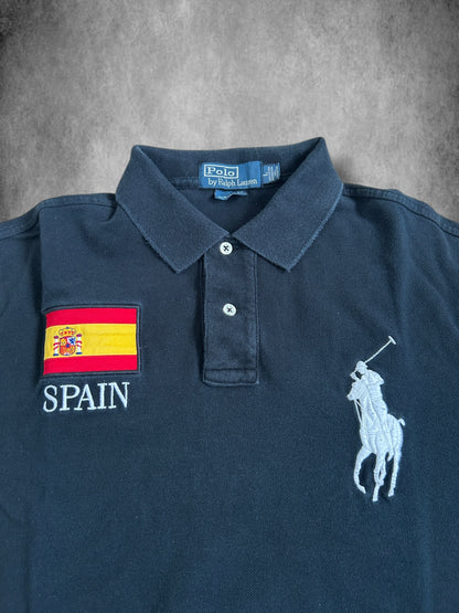 Polo Ralph Lauren Big Pony "SPAIN" Flag Polo