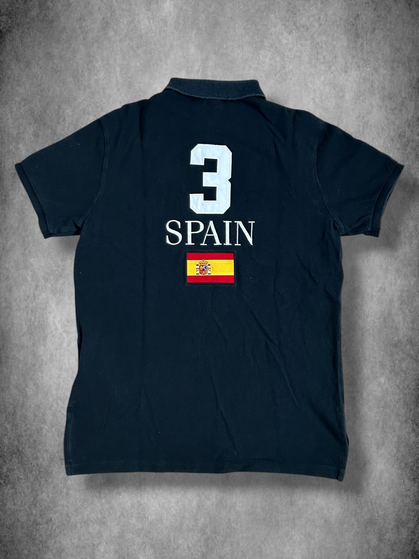 Polo Ralph Lauren Big Pony "SPAIN" Flag Polo