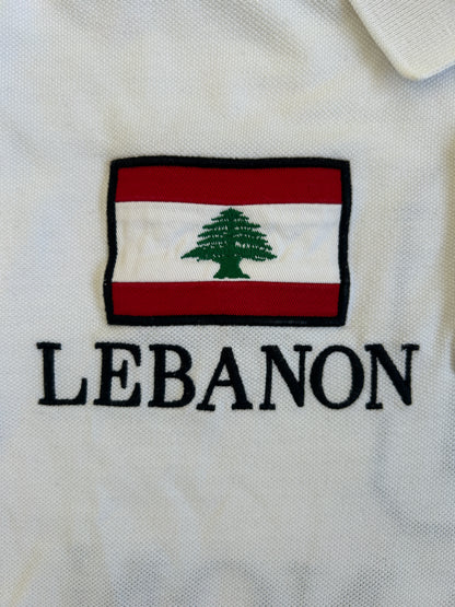 Polo Ralph Lauren Big Pony "LEBANON" Flag Polo