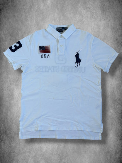 Polo Ralph Lauren Big Pony "USA" Flag Polo