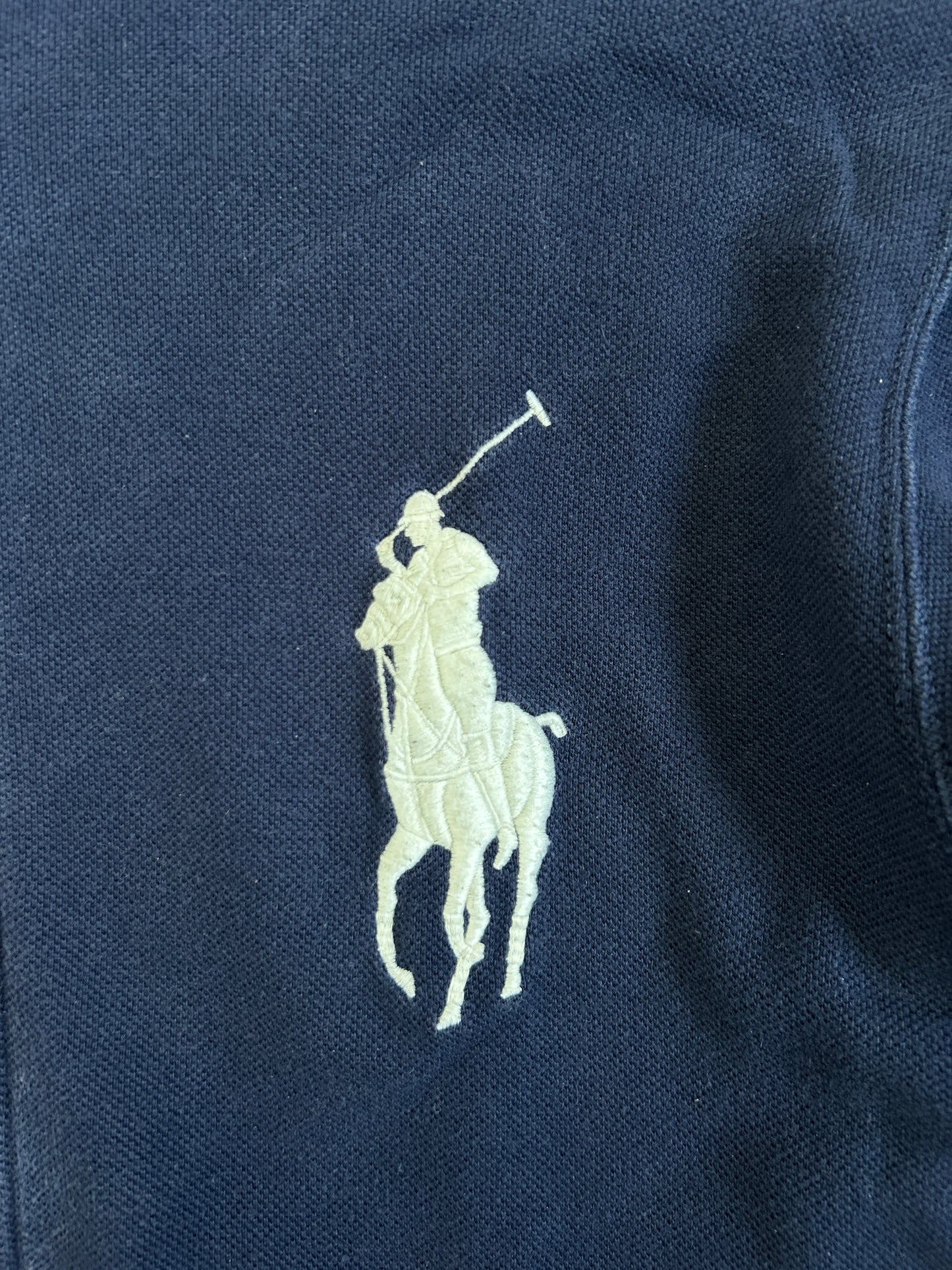 Polo Ralph Lauren Big Pony "GREAT BRITAIN" Flag Zipper Sweater