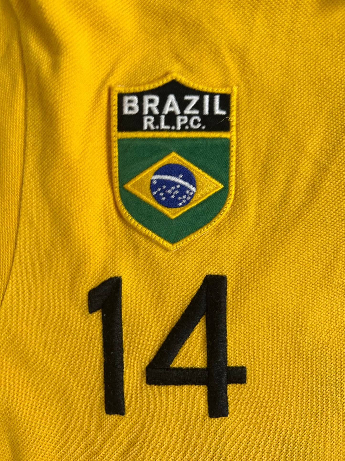 Polo Ralph Lauren Big Pony "BRAZIL" Flag Polo