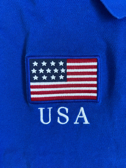 Polo Ralph Lauren Big Pony "USA" Flag Longsleeve Polo