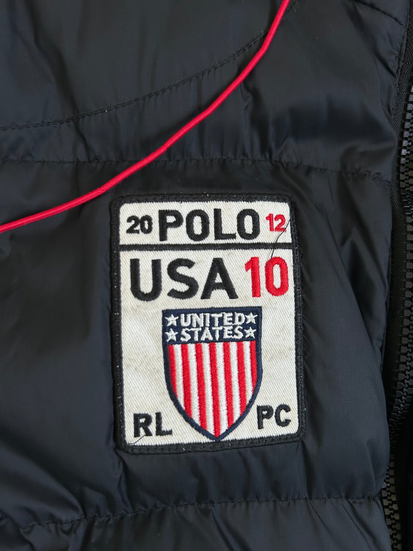 Polo Ralph Lauren Big Pony "USA" Country Puffer Jacket