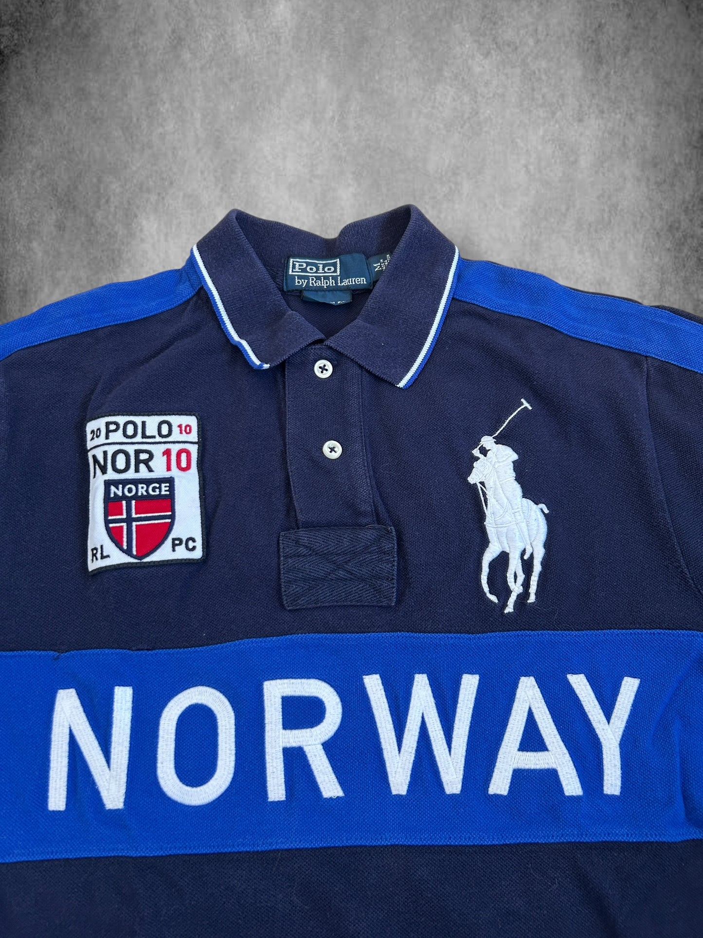 Polo Ralph Lauren Big Pony "NORWAY" Country Polo