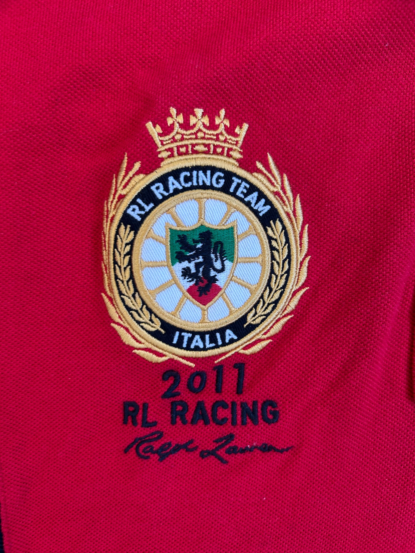 Polo Ralph Lauren Big Pony "ITALIA" RL Racing Polo