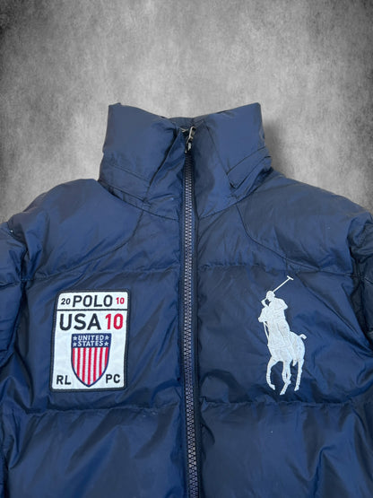 Polo Ralph Lauren Big Pony "USA" Country Puffer Jacket