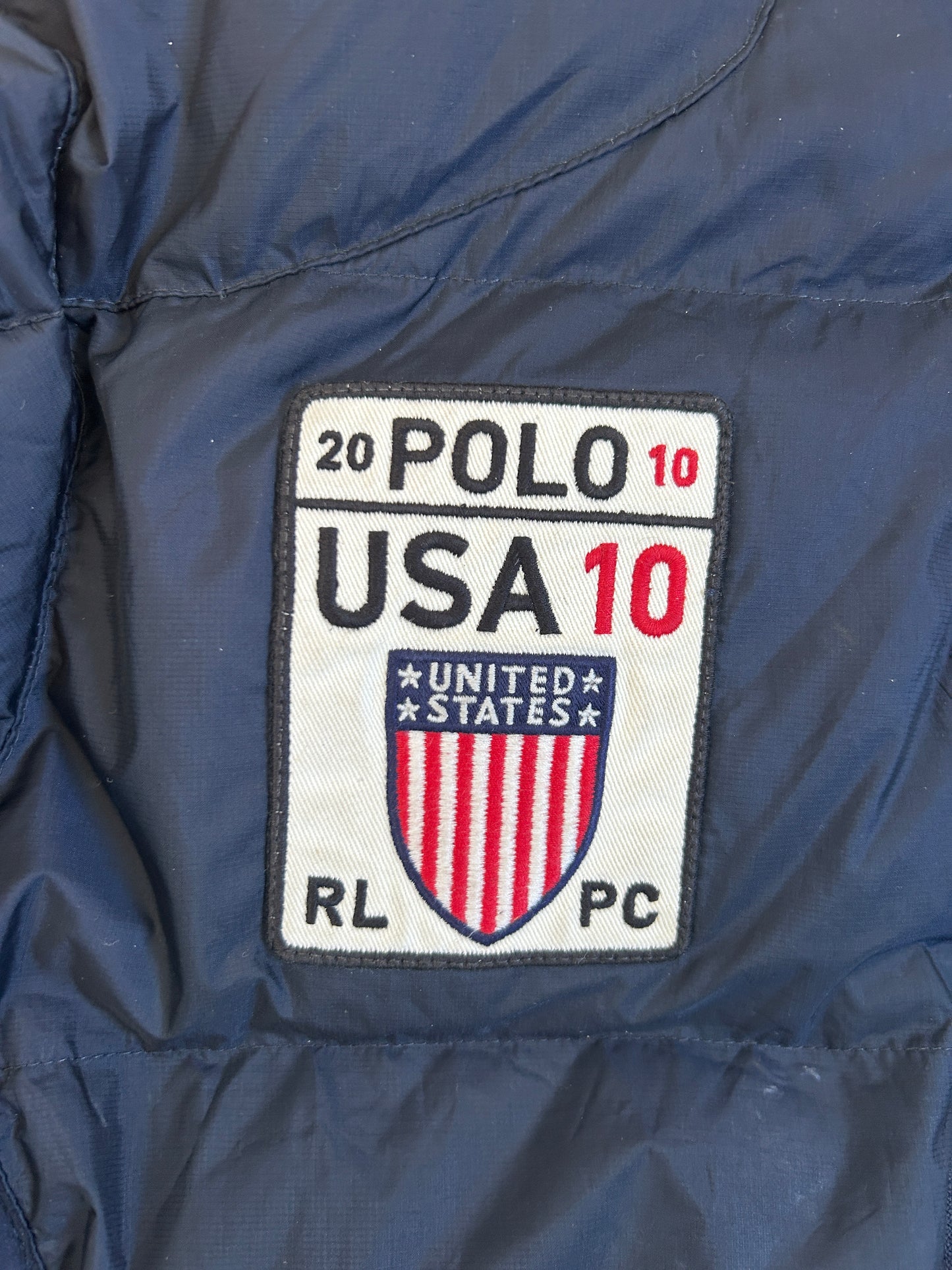 Polo Ralph Lauren Big Pony "USA" Country Puffer Jacket