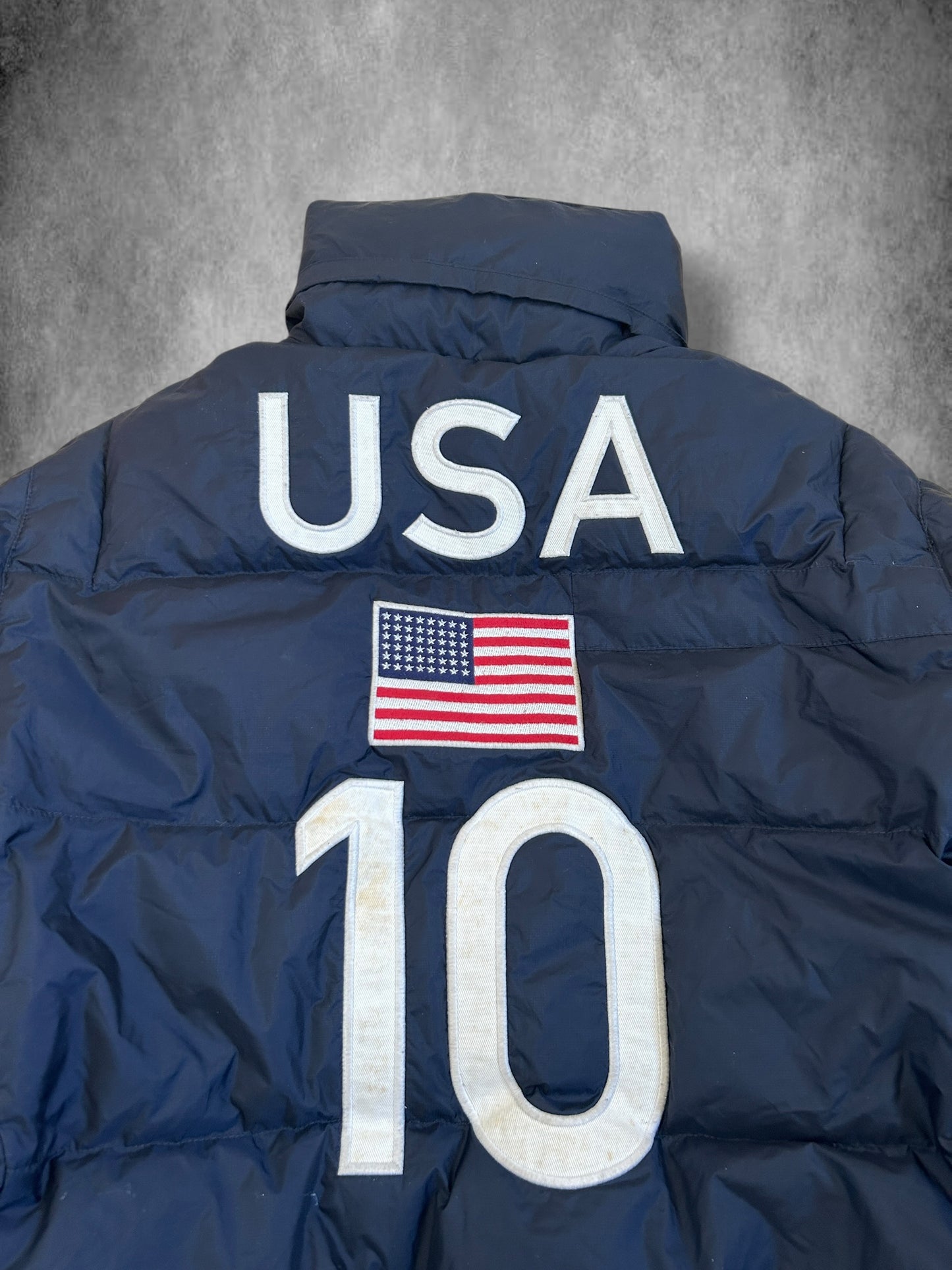Polo Ralph Lauren Big Pony "USA" Country Puffer Jacket