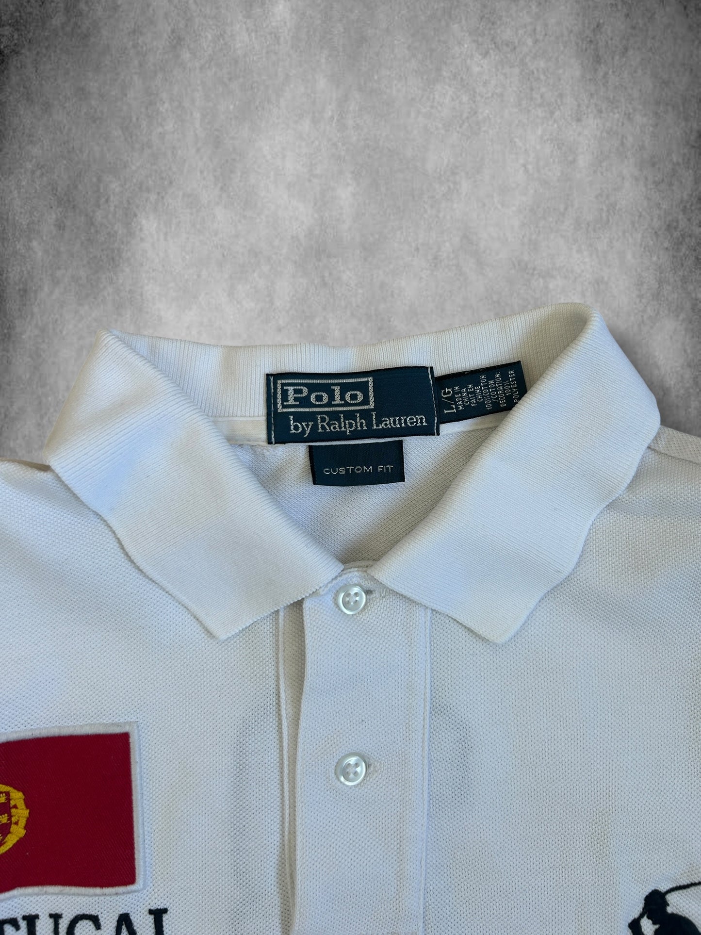 Polo Ralph Lauren Big Pony Polo con Bandera de "PORTUGAL"