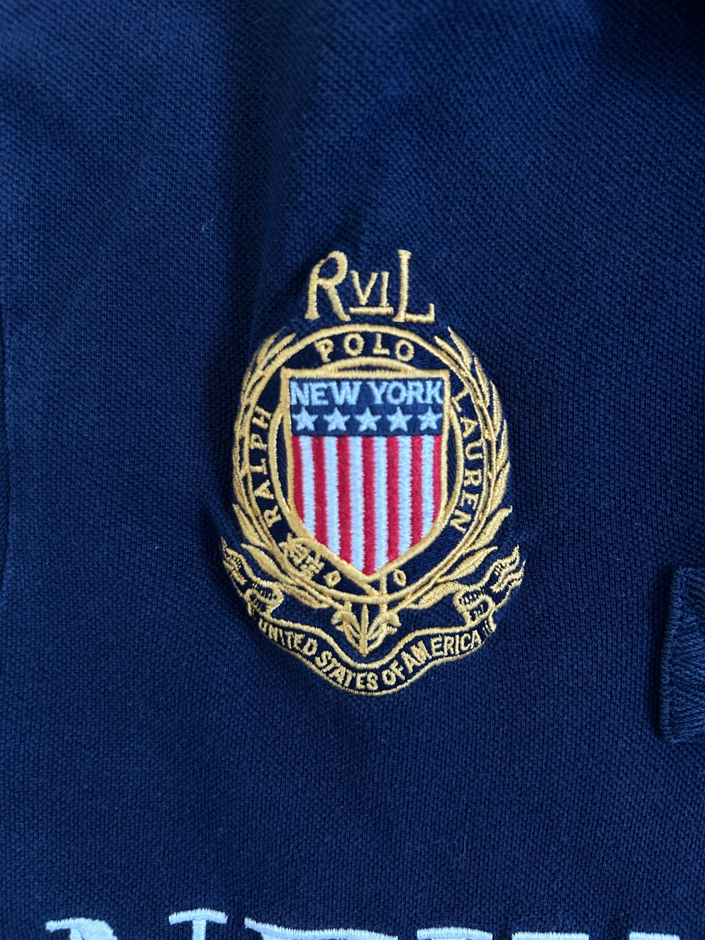 Polo Ralph Lauren Big Pony "NEW YORK" City Longsleeve Polo